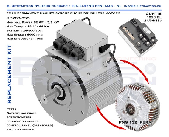 VON PMG132 zu BD200-050 Umr&uuml;stsatz